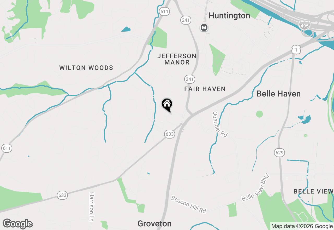 Map of 2842 Red Star Lane, Alexandria, VA 22303