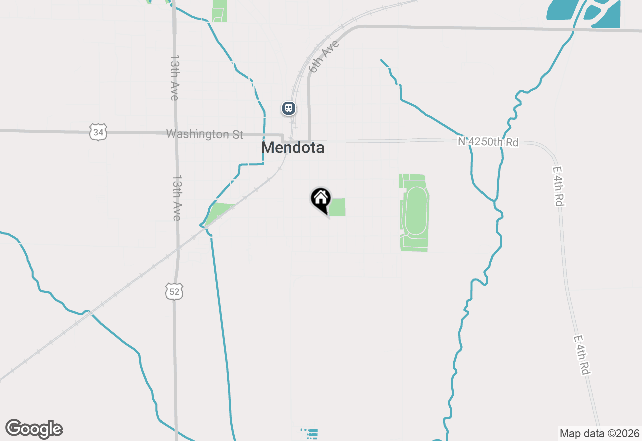 Map of 505 2nd Street, Mendota, IL 61342
