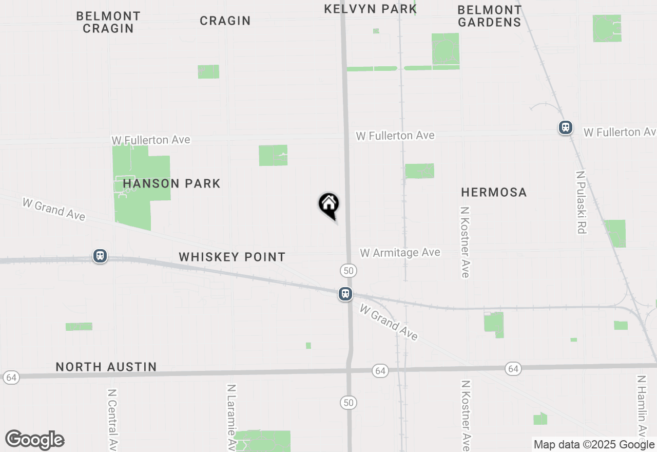 Map of 2056 N La Crosse Avenue, Chicago, IL 60639
