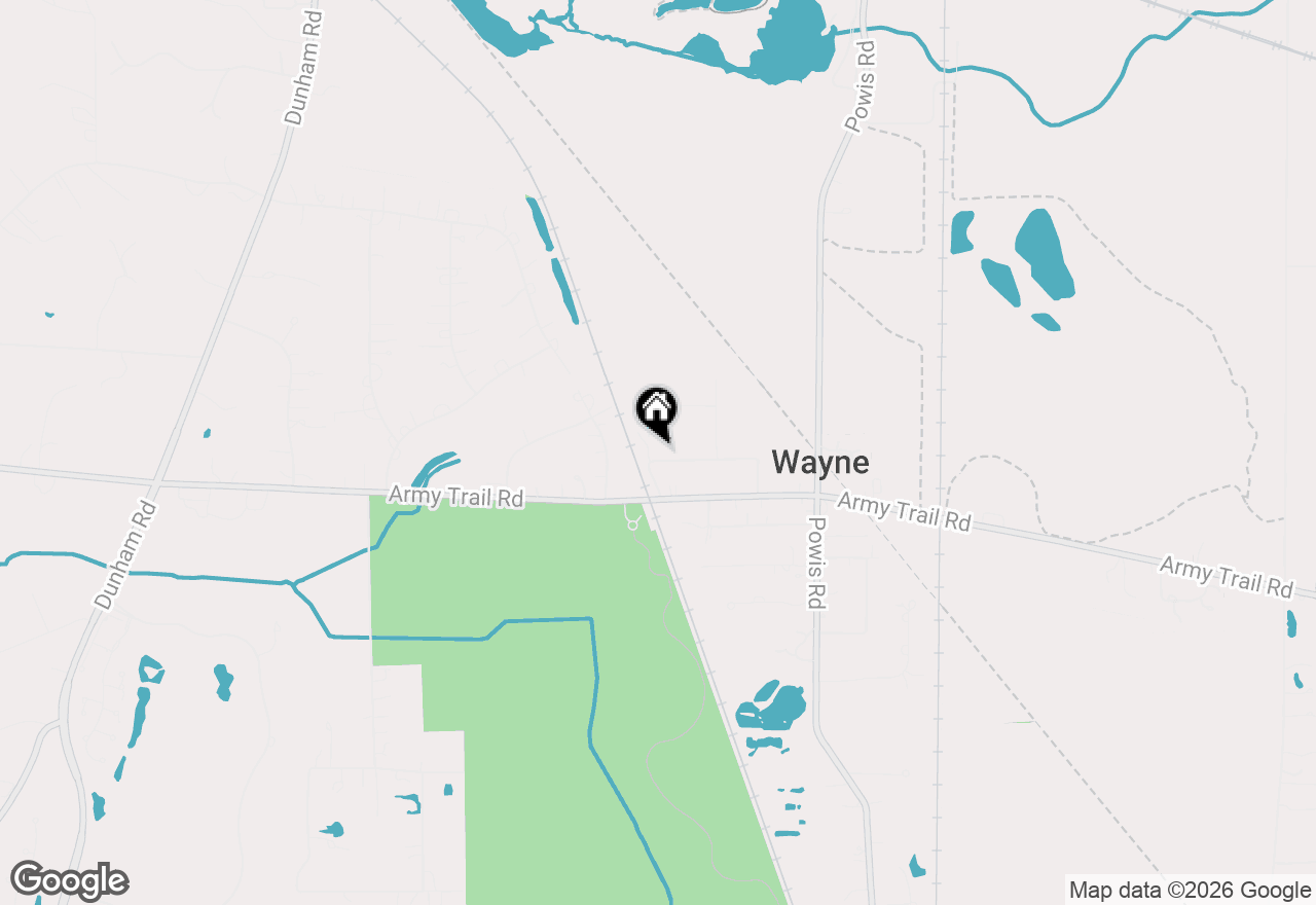 Map of 32W266 Glos Street, Wayne, IL 60184