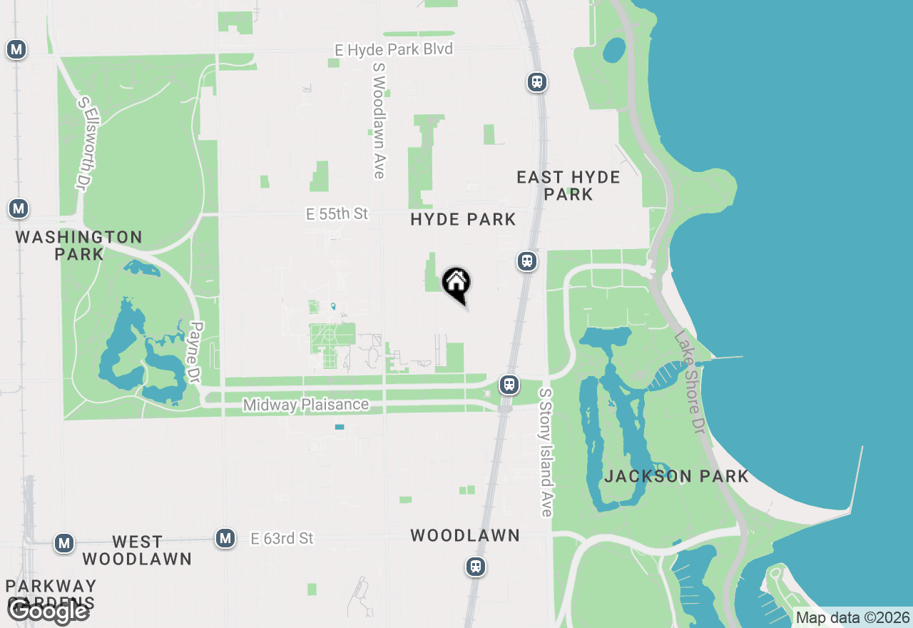 Map of 5720 S Dorchester Avenue, Chicago, IL 60637