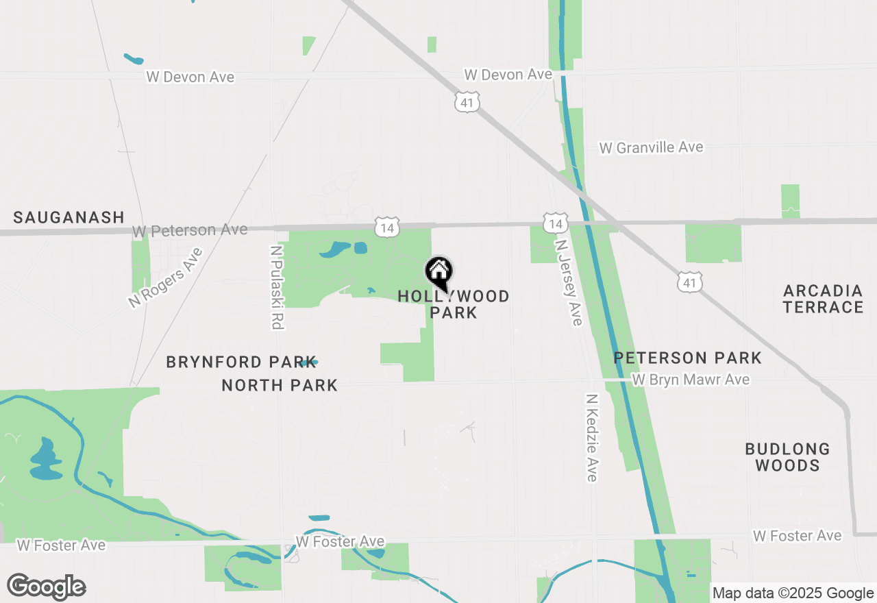 Map of 3550 W Ardmore Avenue, Chicago, IL 60659