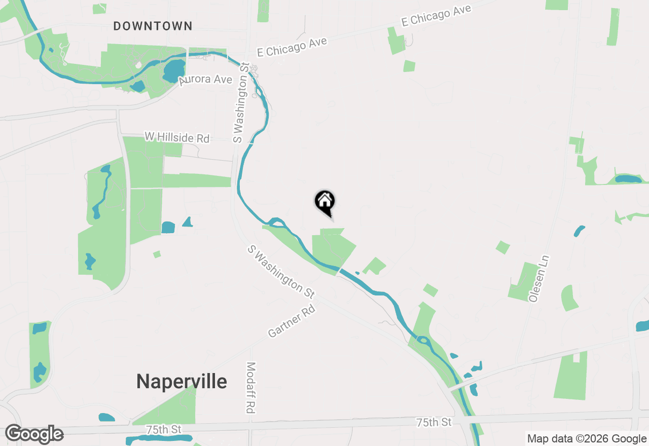 Map of (Address confidential), Naperville, Illinois 60540
