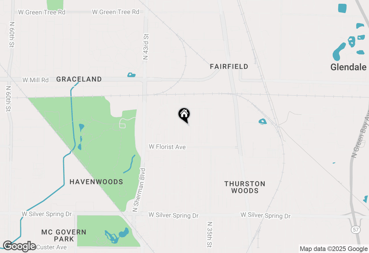 Map of 3805 W Kaul Ave, Milwaukee, WI 53209