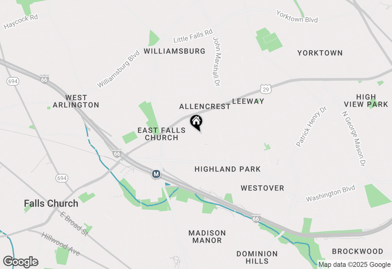 Map of 6243 22nd Road N, Arlington, VA 22205