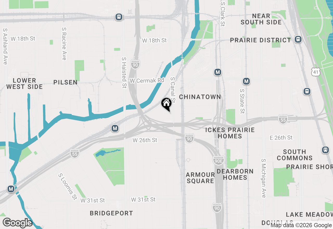 Map of 2415 S Normal Avenue #F, Chicago, IL 60616