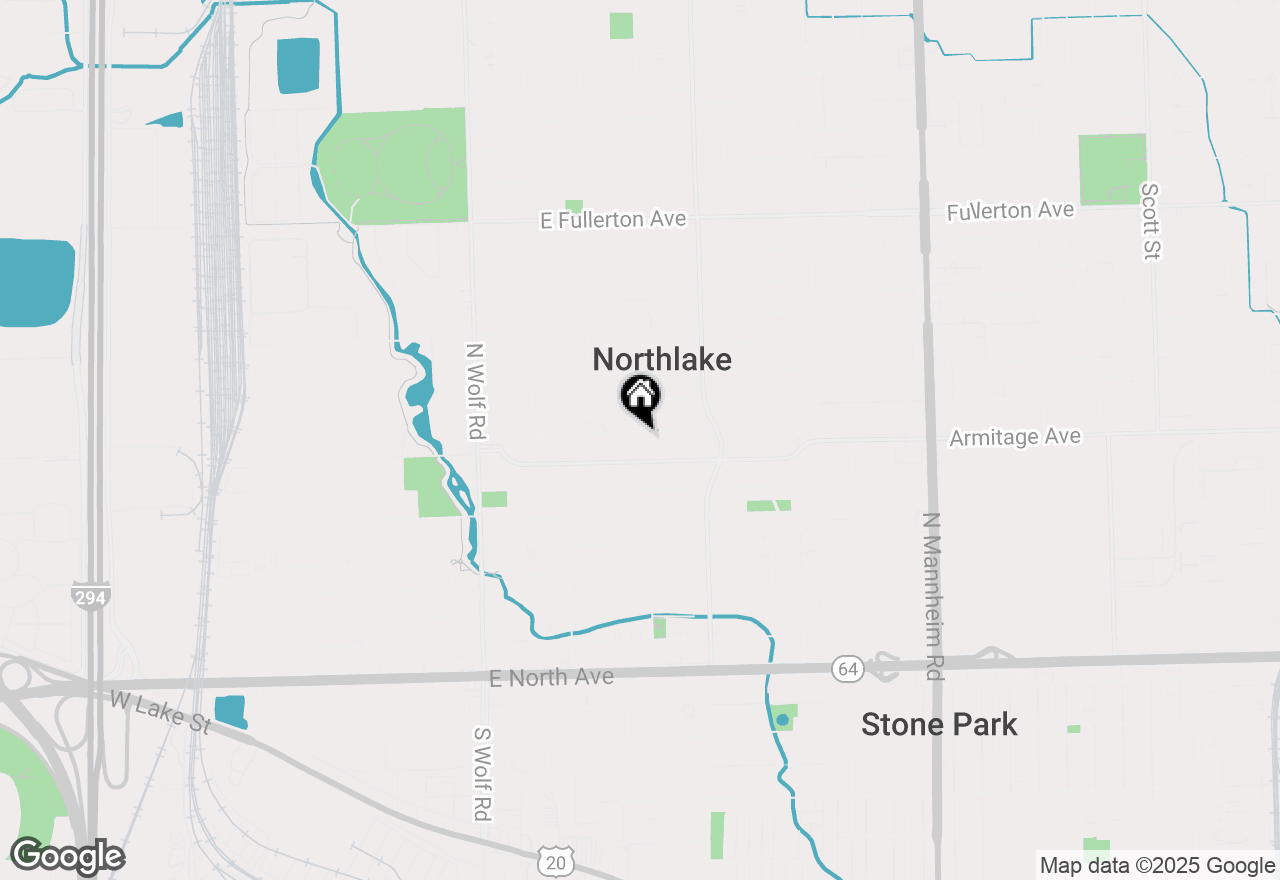 Map of 219 Village Drive, Northlake, IL 60164