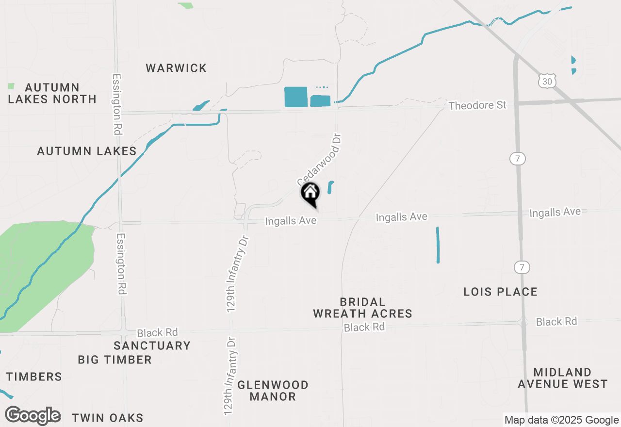 Map of 2515 Revier Park Court #2515, Crest Hill, IL 60403
