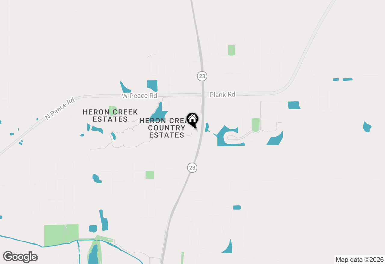 Map of 223 Merry Oaks Drive, Sycamore, IL 60178