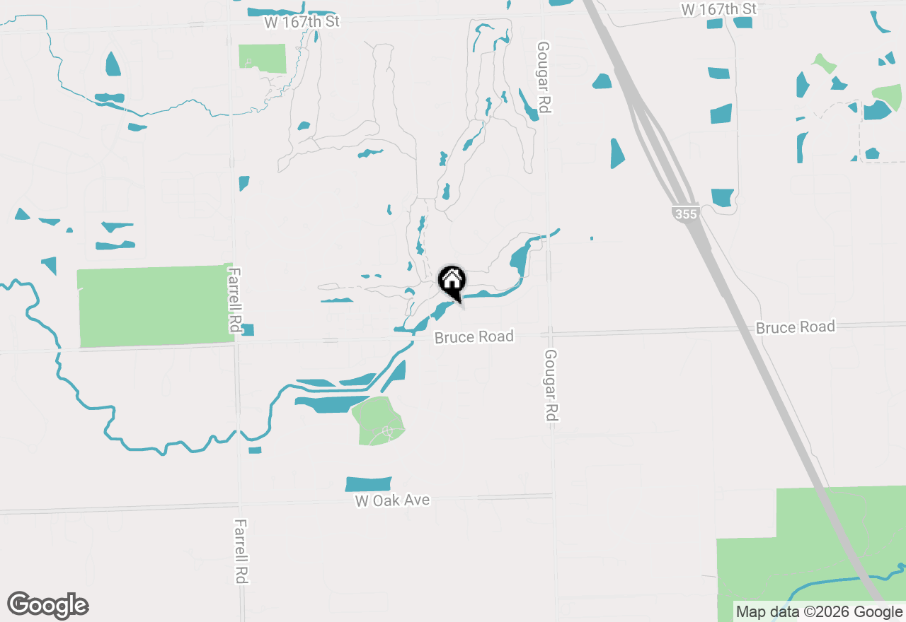 Map of 16212 Golfview Drive, Lockport, IL 60441