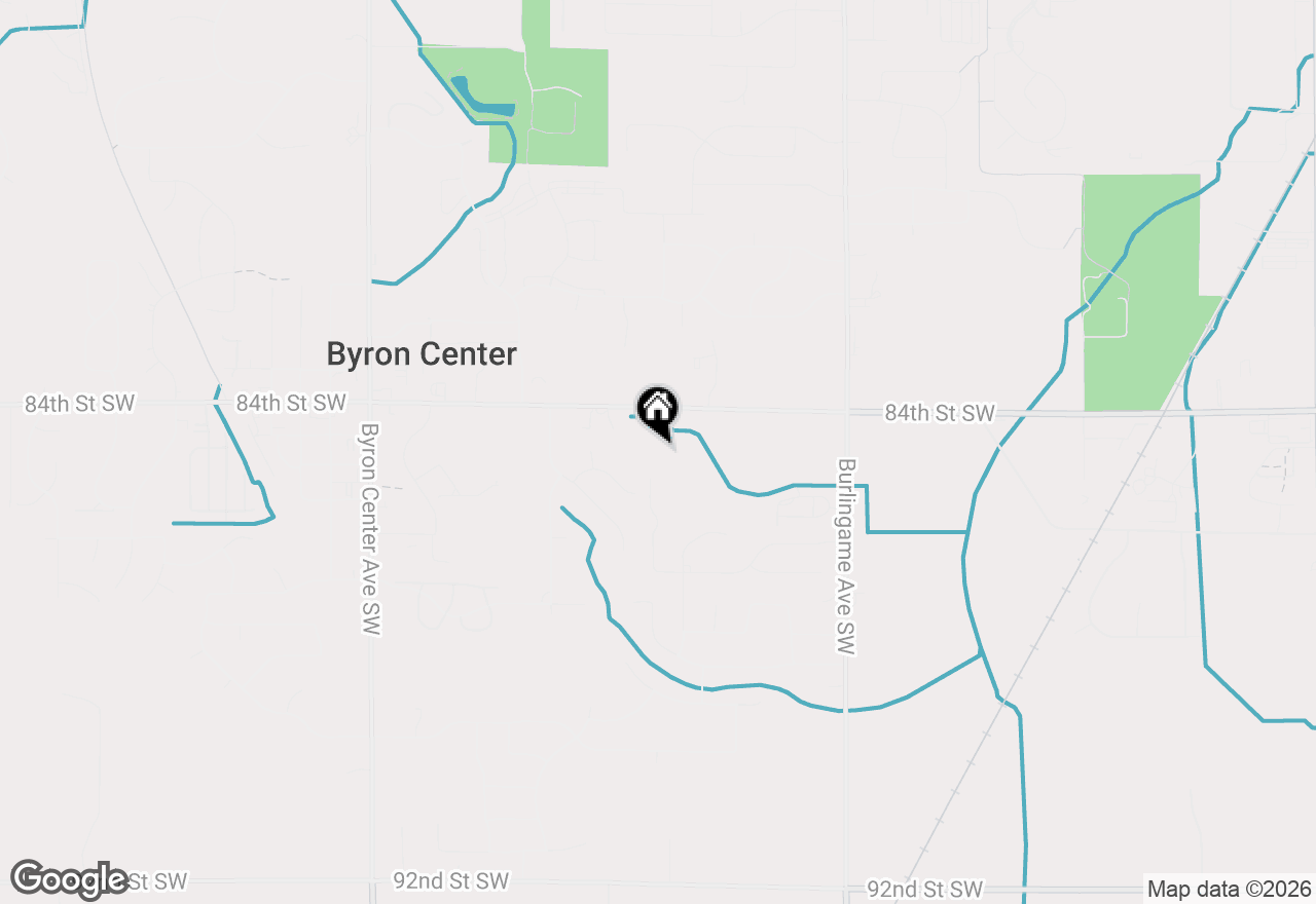 Map of 1911 Black Walnut Drive, Byron Center, MI 49315