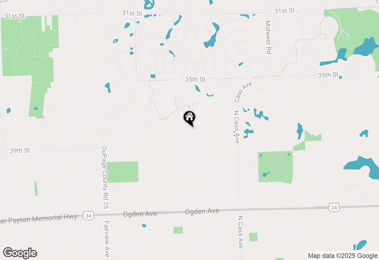 Map of 3811 Liberty Boulevard, Westmont, IL 60559