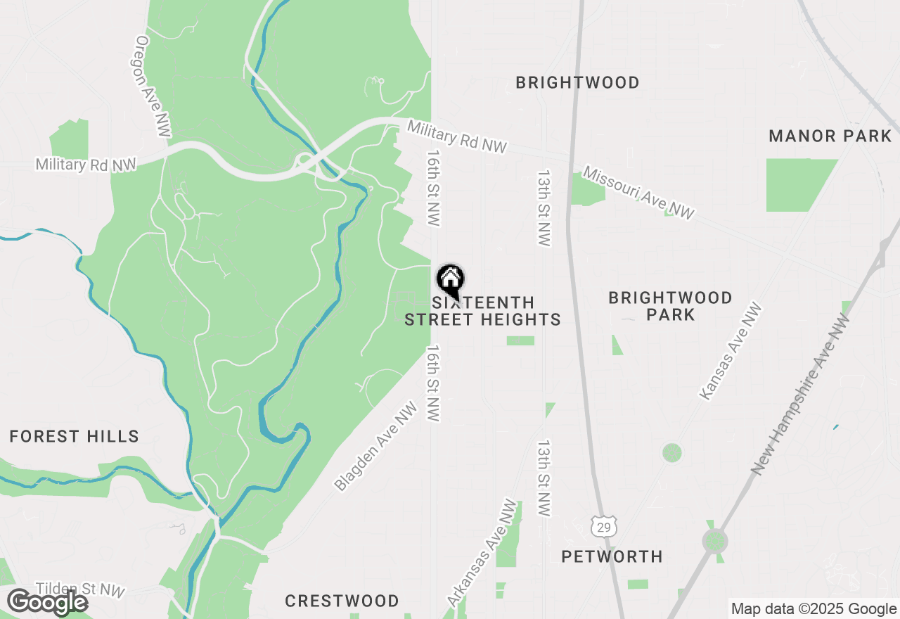 Map of 5240 Colorado Avenue Nw, Washington, DC 20011