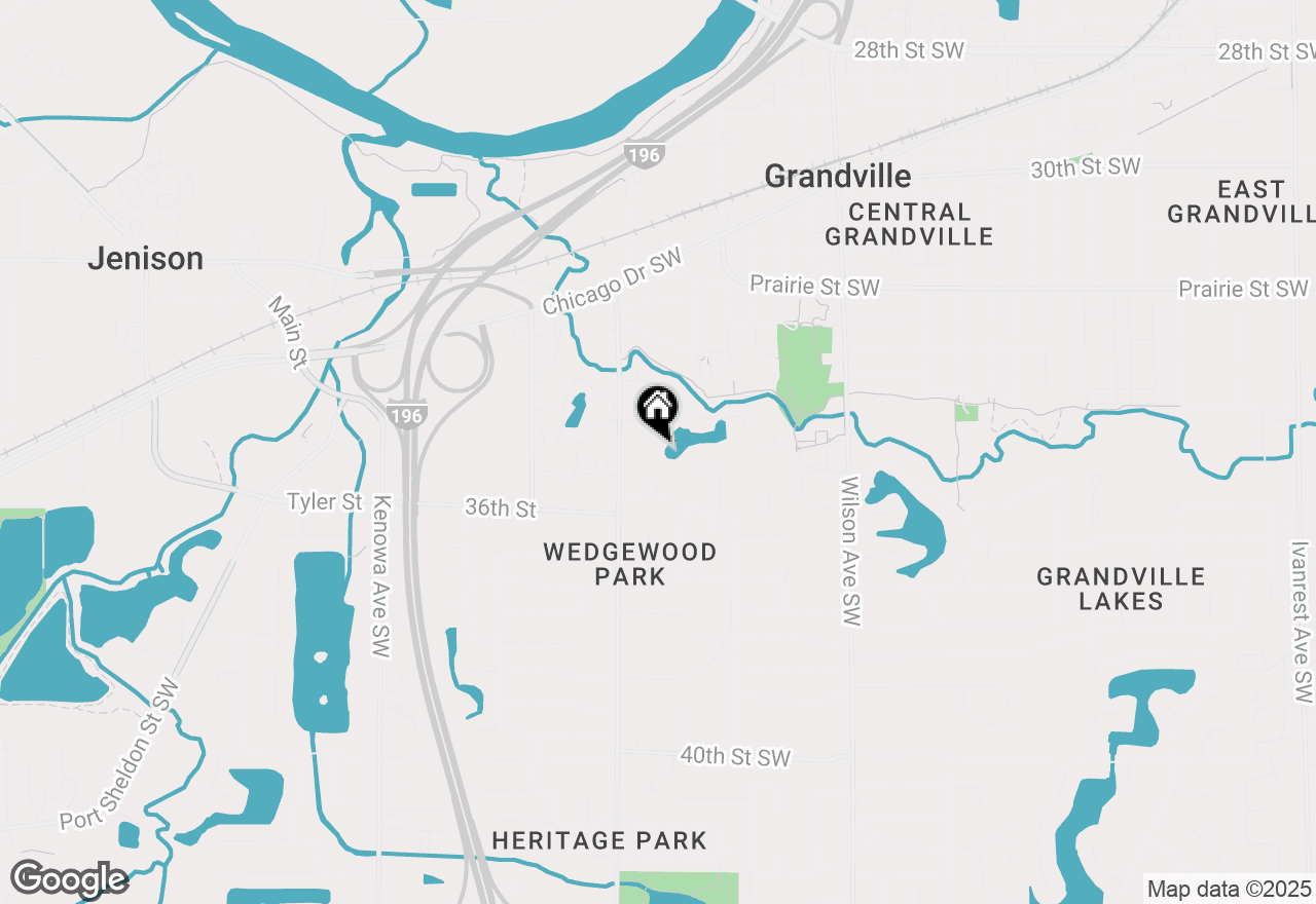Map of 4310 Mayaka Court Sw, Grandville, MI 49418