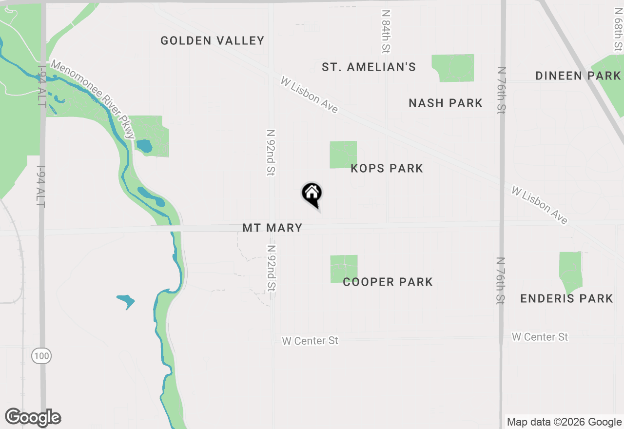Map of 3133 N 89th Street, Milwaukee, WI 53222
