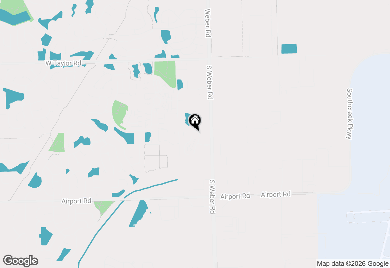Map of 1357 W Alder Creek Drive, Romeoville, IL 60446