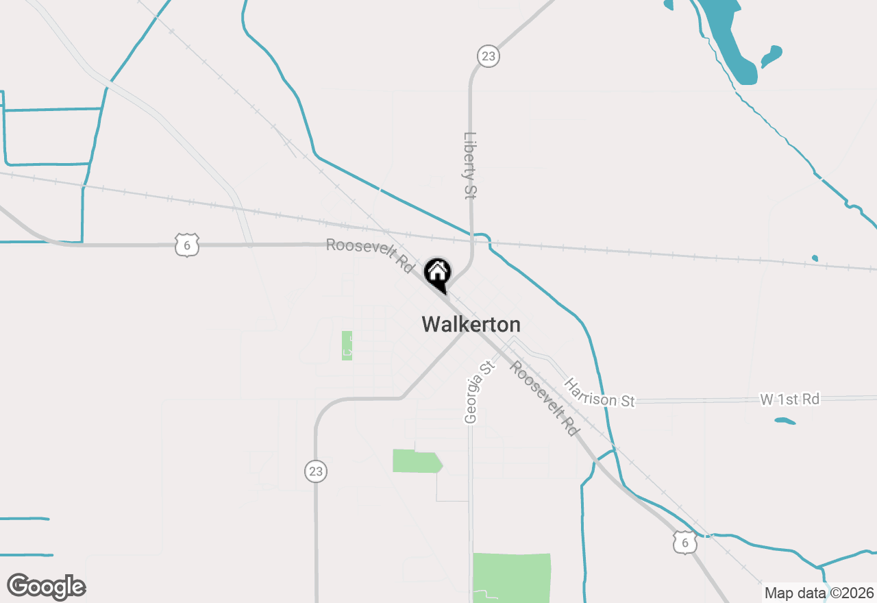 Map of 600 Roosevelt Road, Walkerton, IN 46574