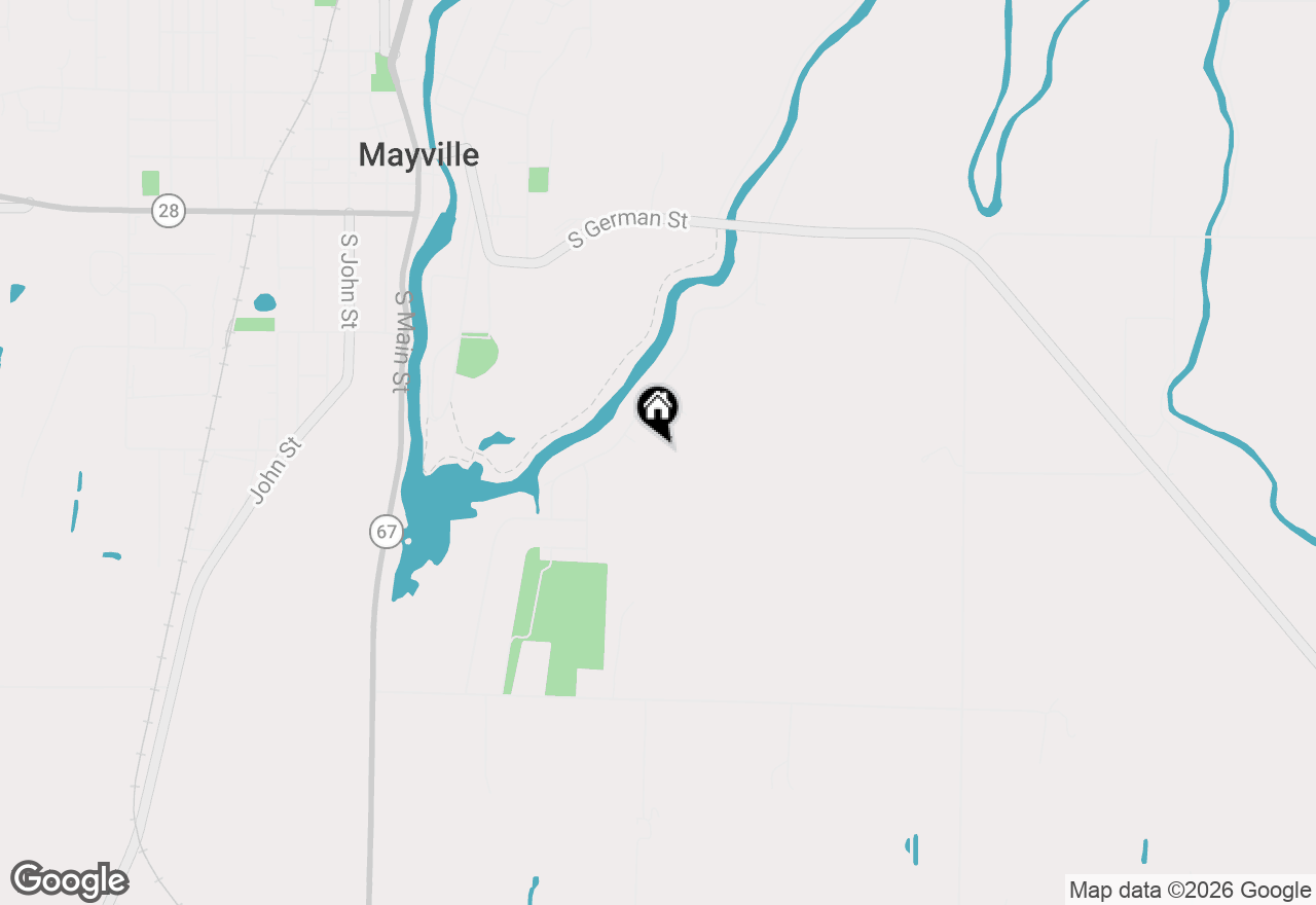 Map of Lt6 Hi View Ct, Mayville, WI 53050