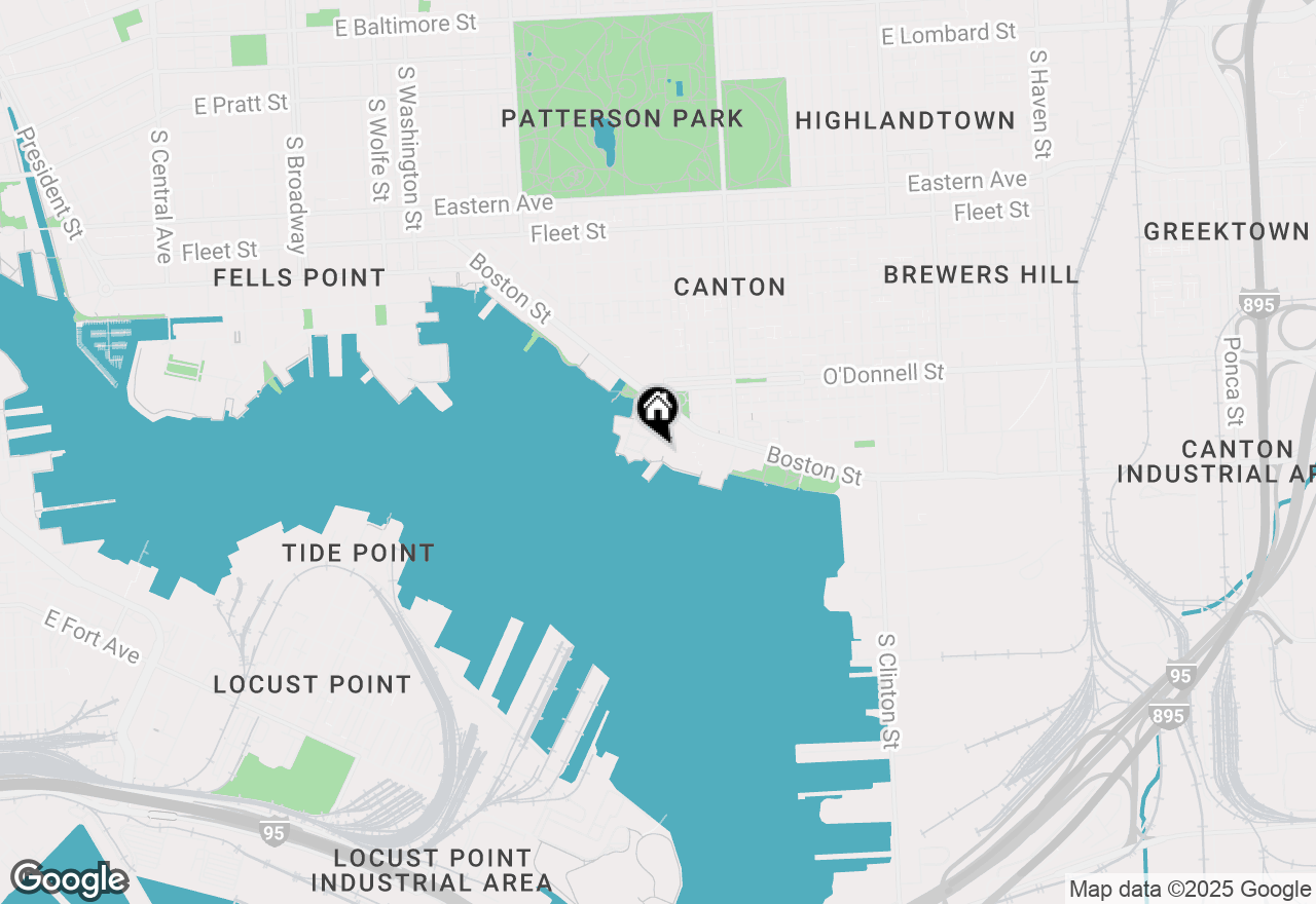 Map of 2772 Lighthouse Point E #410, Baltimore, MD 21224