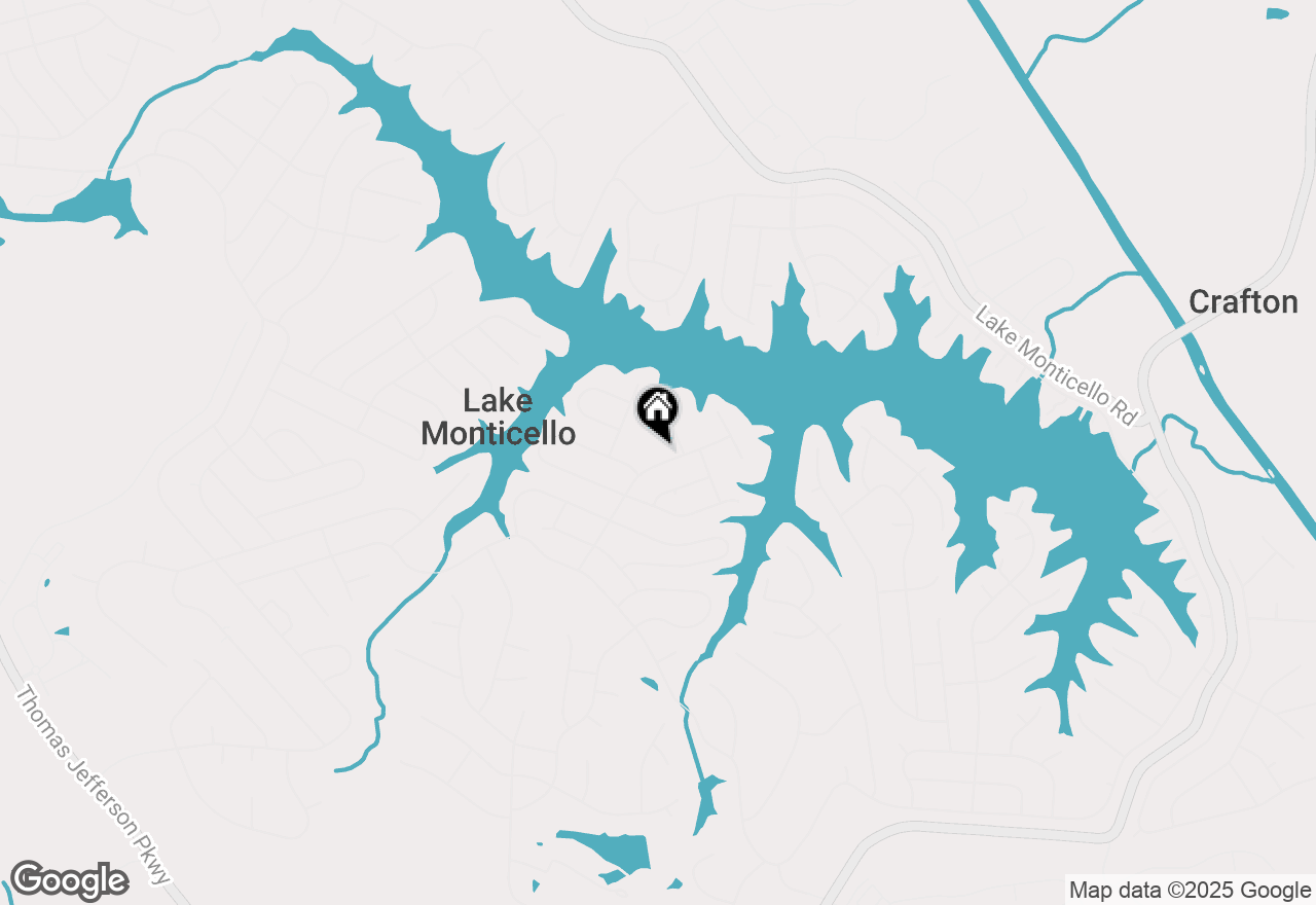 Map of 24 West Lake Forest Dr, Palmyra, VA 22963