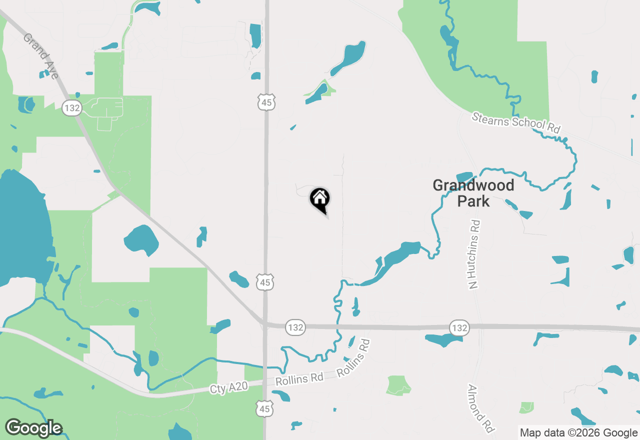 Map of 18768 W Highfield Drive, Lake Villa, IL 60046