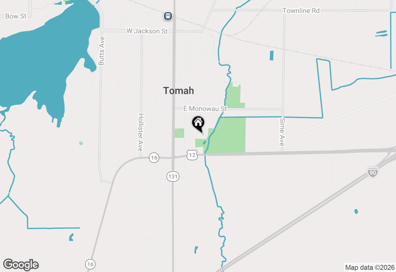Map of 320 E Holton Street, Tomah, WI 54660