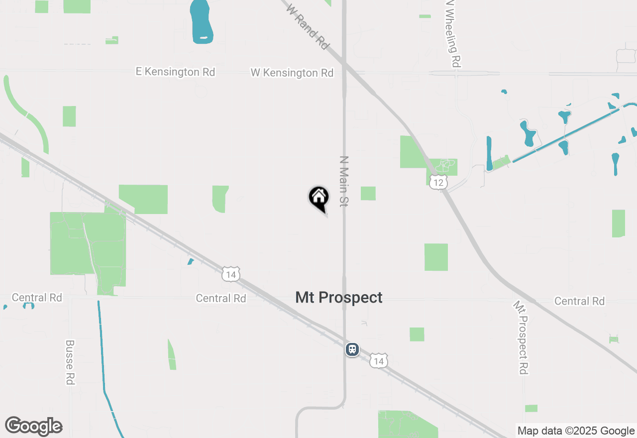 Map of 219 N Pine Street, Mount Prospect, IL 60056