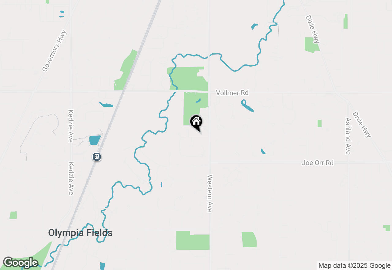 Map of 2450 Saint Andrews Drive, Olympia Fields, IL 60461