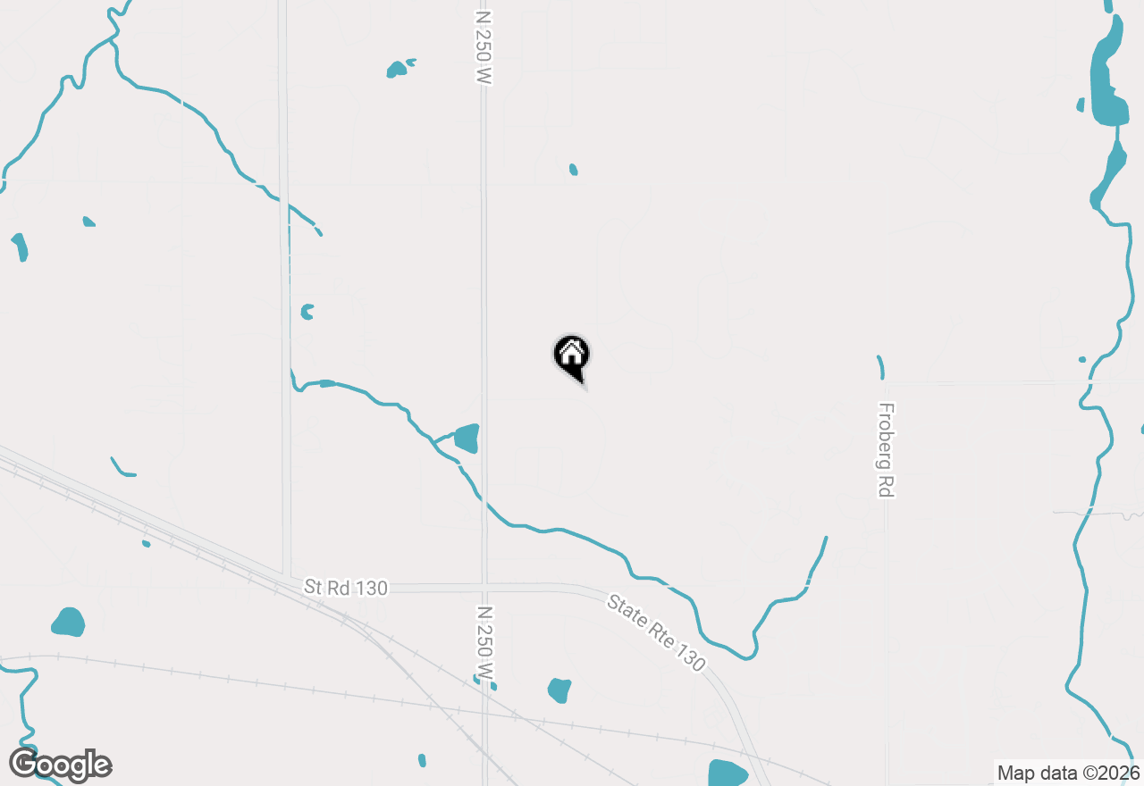 Map of 4064 Reflection Place, Valparaiso, IN 46385