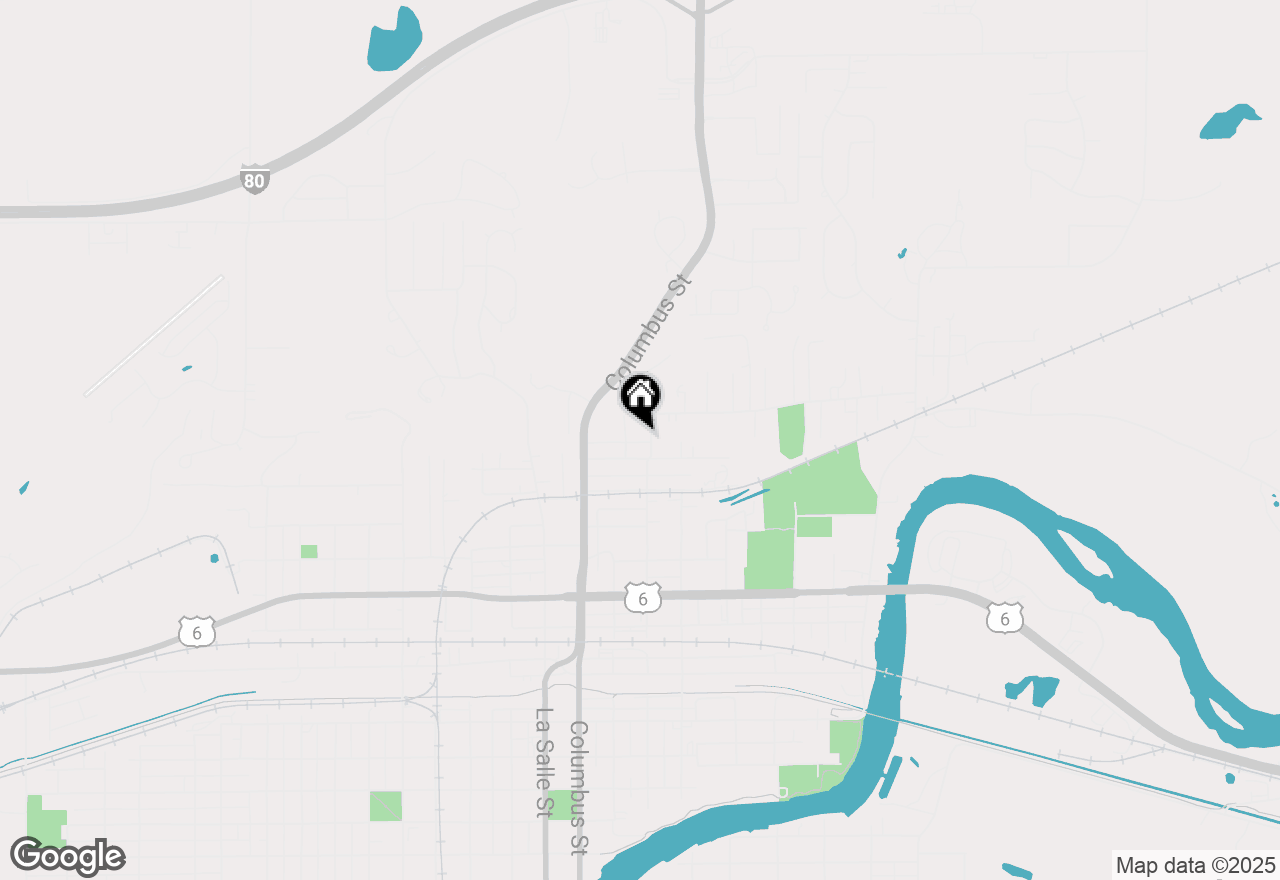 Map of 2021 Post Street, Ottawa, IL 61350