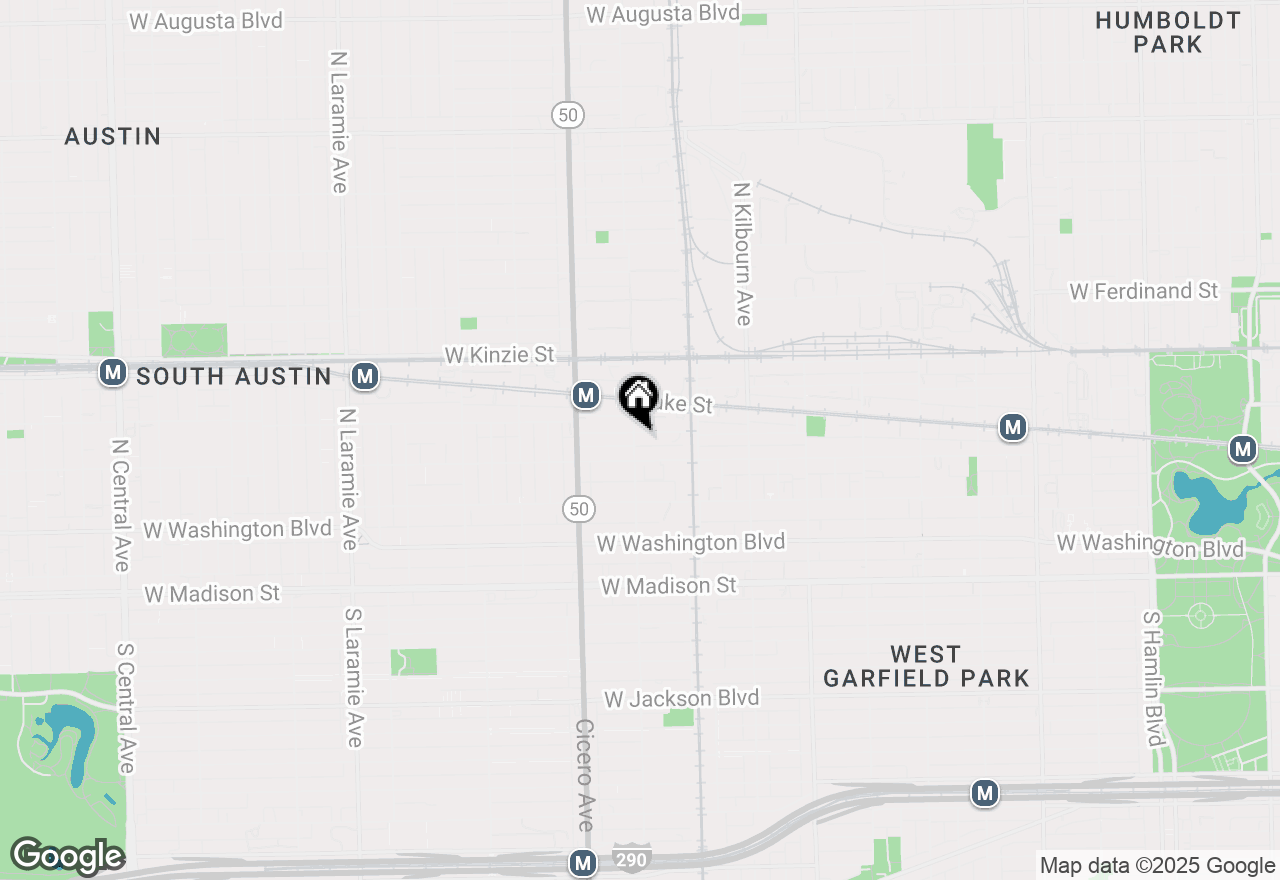 Map of 4665 W Fulton Street, Chicago, IL 60644