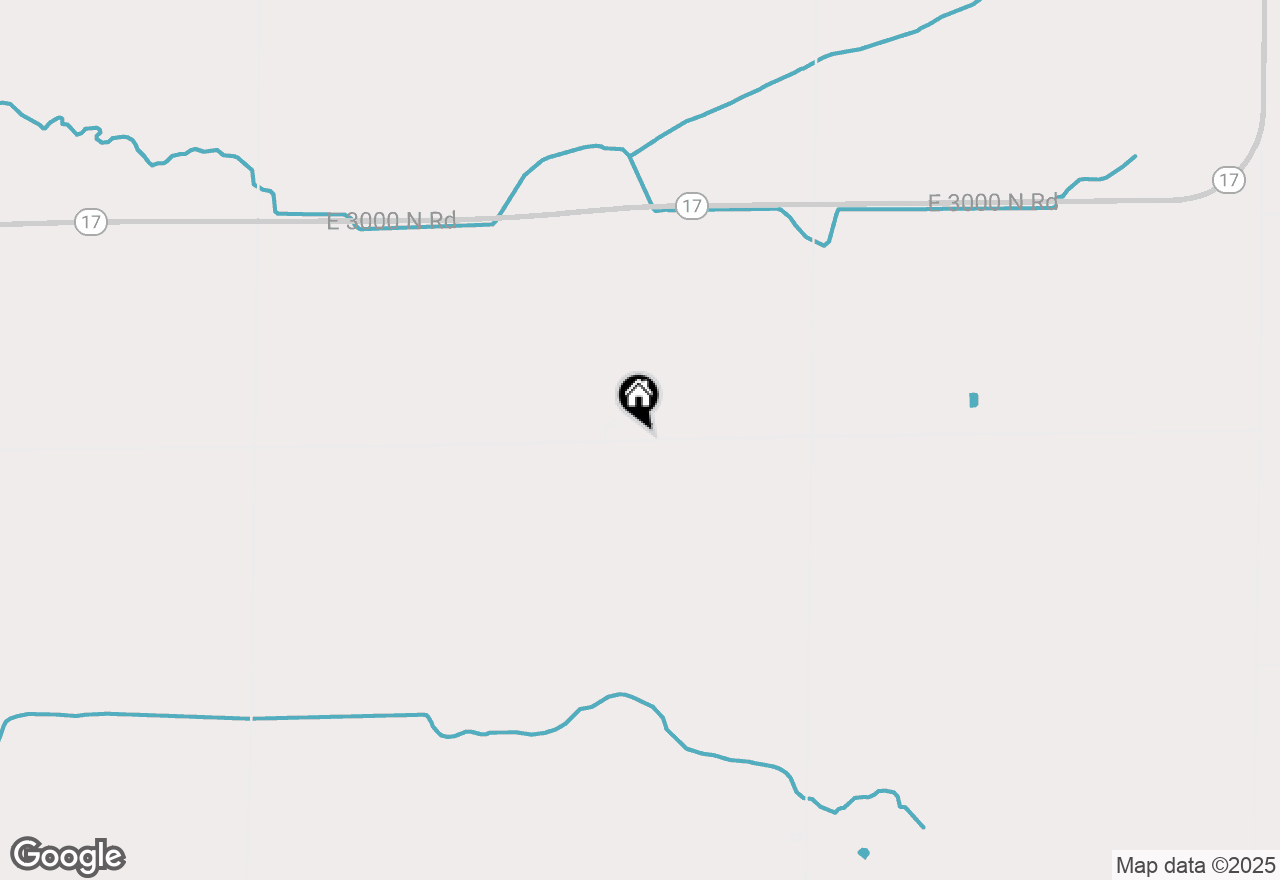 Map of 10617 E 2950 North Road, Blackstone, IL 61313