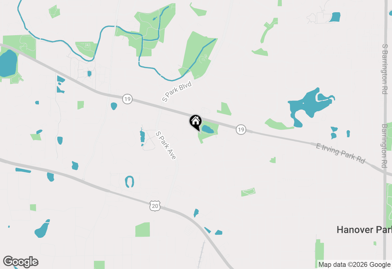 Map of 1217 Nippert Drive, Streamwood, IL 60107