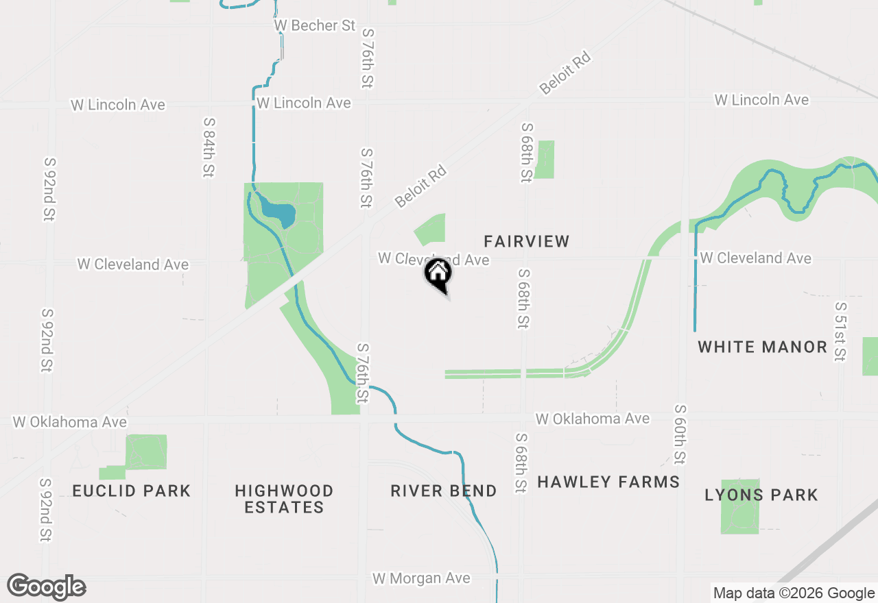 Map of 2801 S 72nd St, West Allis, WI 53219