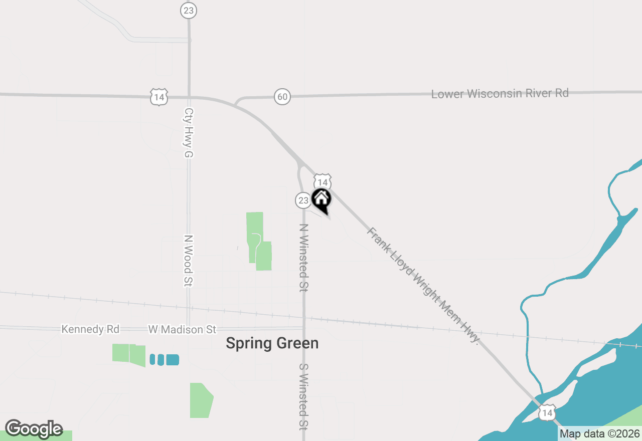 Map of L37 Spring Street, Spring Green, WI 53588