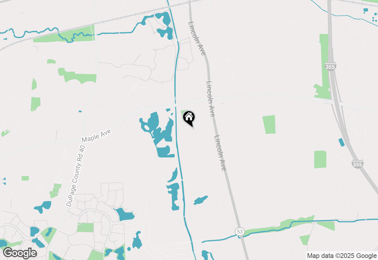 Map of 5607 River Road, Lisle, IL 60532