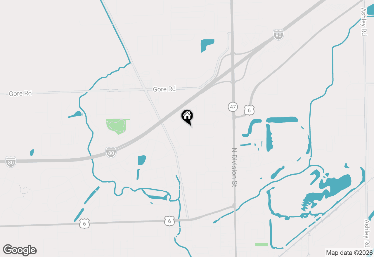 Map of 2380 Chestnut Lane, Morris, IL 60450