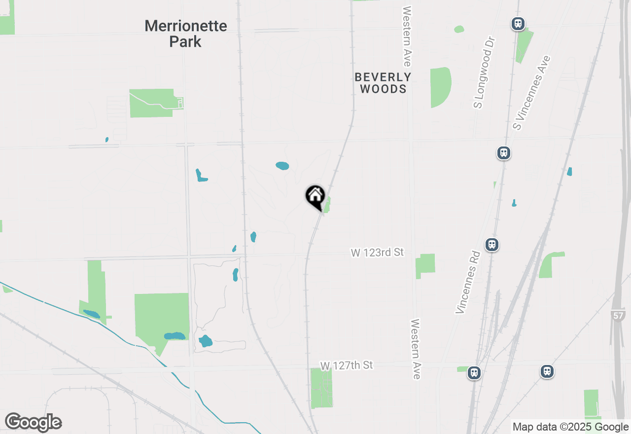 Map of 12235 Fairway Circle #A, Blue Island, IL 60406