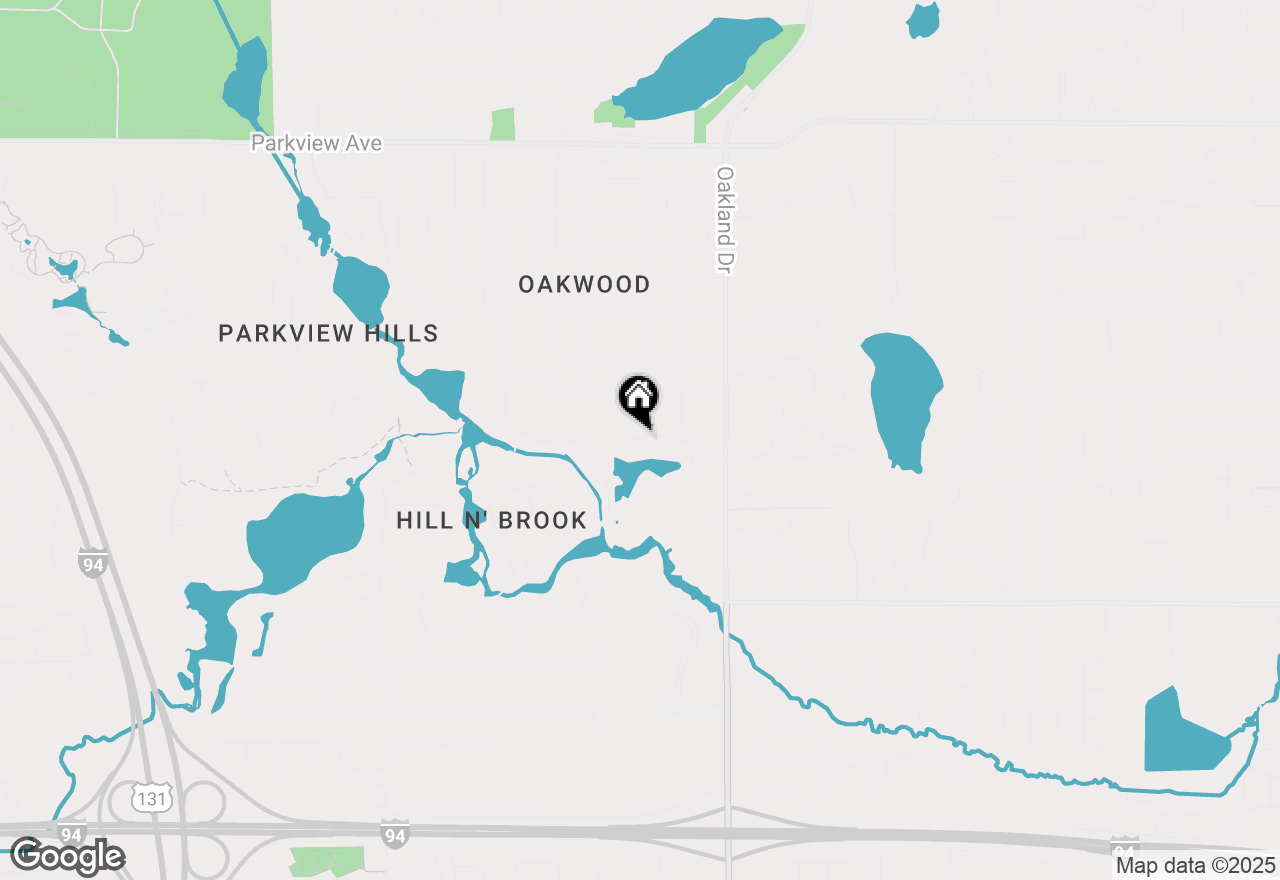 Map of 2330 Oakland Ridge Drive, Kalamazoo, MI 49008