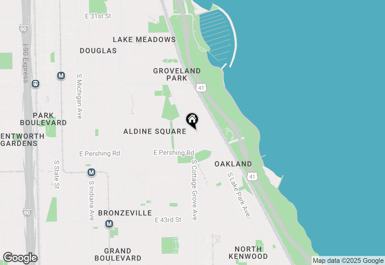 Map of 817 E 38th Street, Chicago, IL 60653