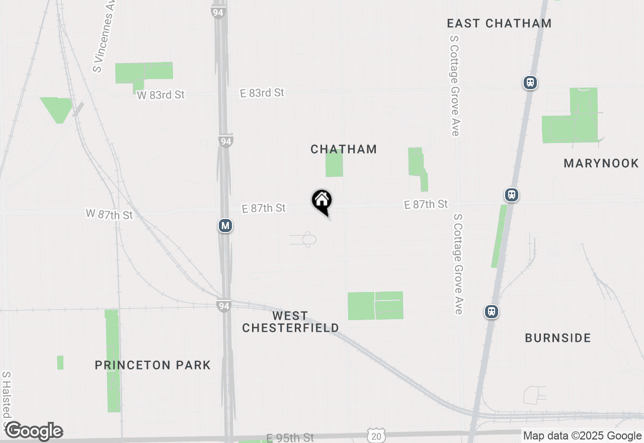 Map of 8732 S Calumet Avenue, Chicago, IL 60619