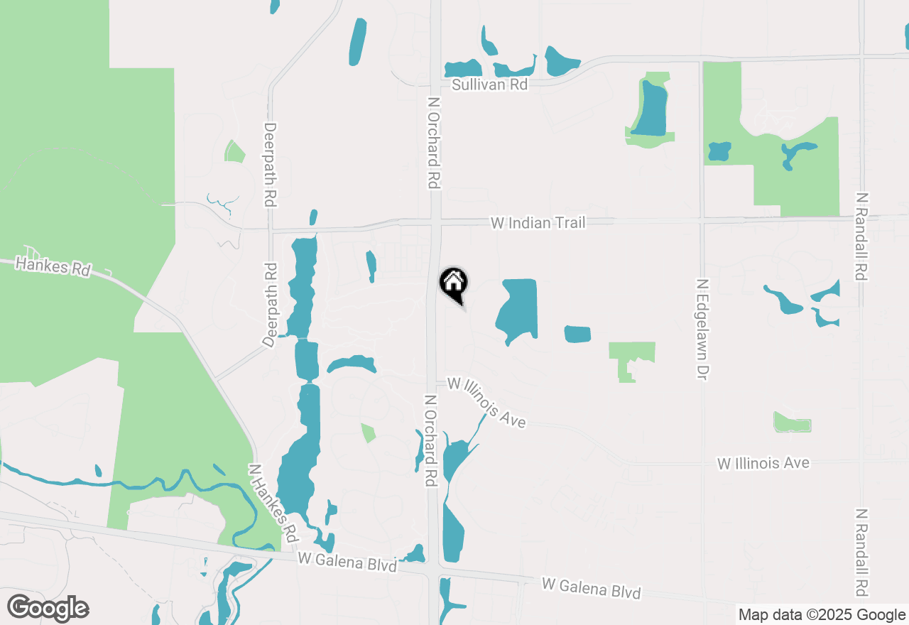 Map of 921 Shady Lane, Aurora, IL 60506