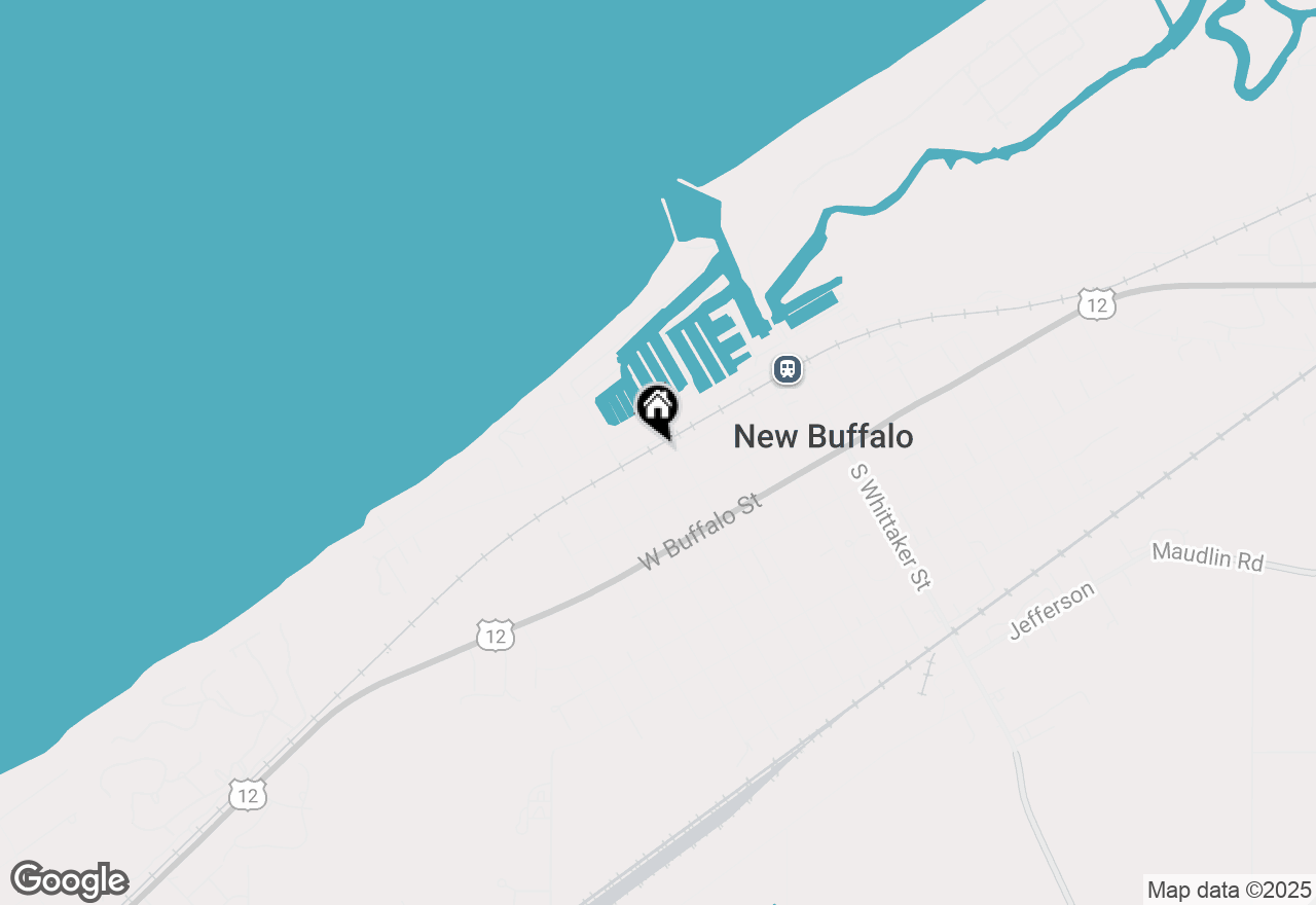 Map of 508 W Mechanic Street, New Buffalo, MI 49117