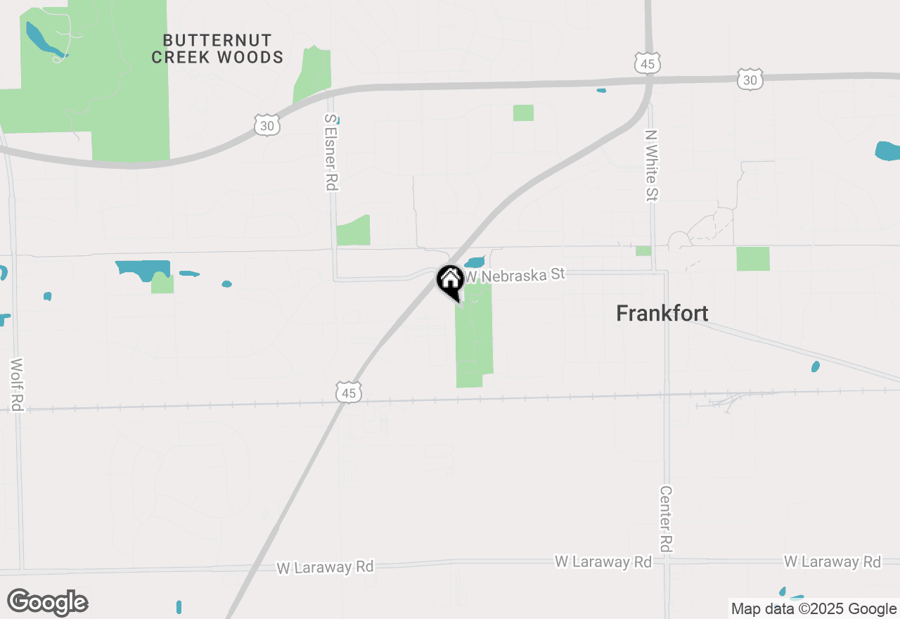 Map of 21629 Kent Court, Frankfort, IL 60423