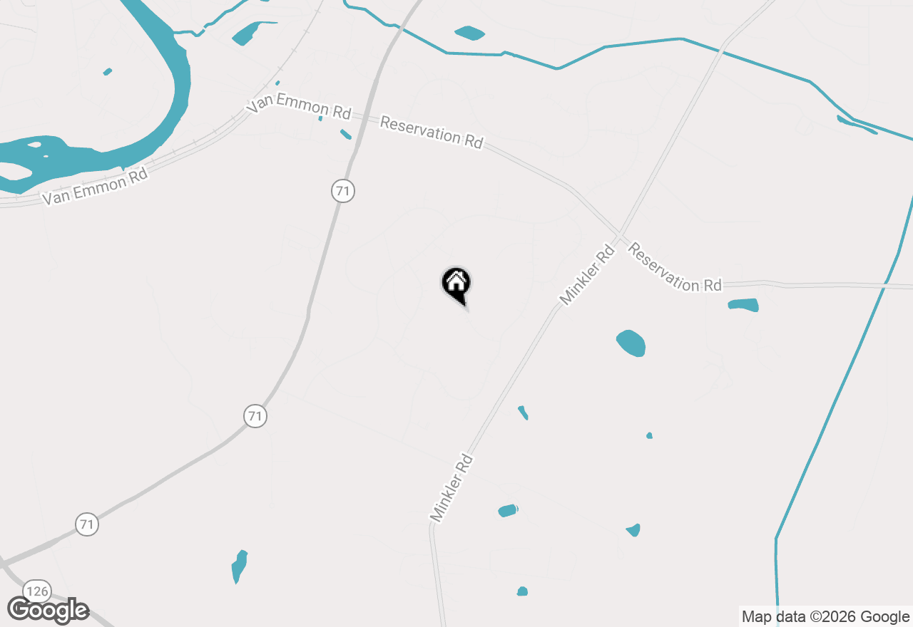 Map of 7542 Thornhill Court, Yorkville, IL 60560