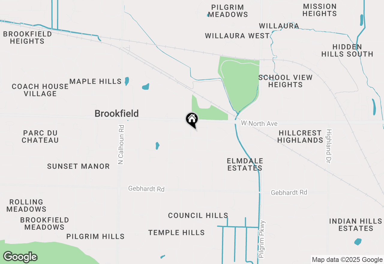 Map of 16355 Coronado Ct, Brookfield, WI 53005