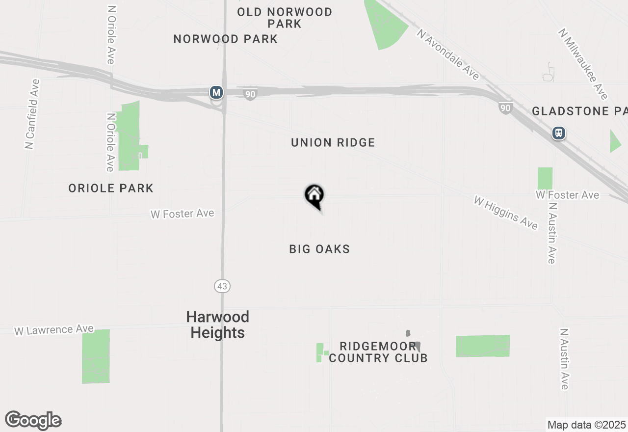 Map of 5116 N New England Avenue, Chicago, IL 60656