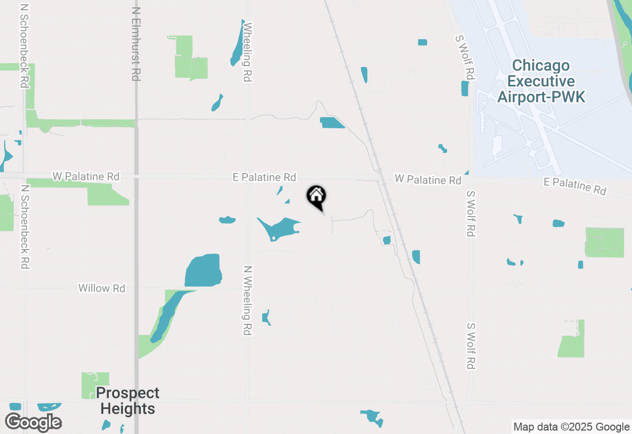 Map of 1755 Sienna Court, Wheeling, IL 60090