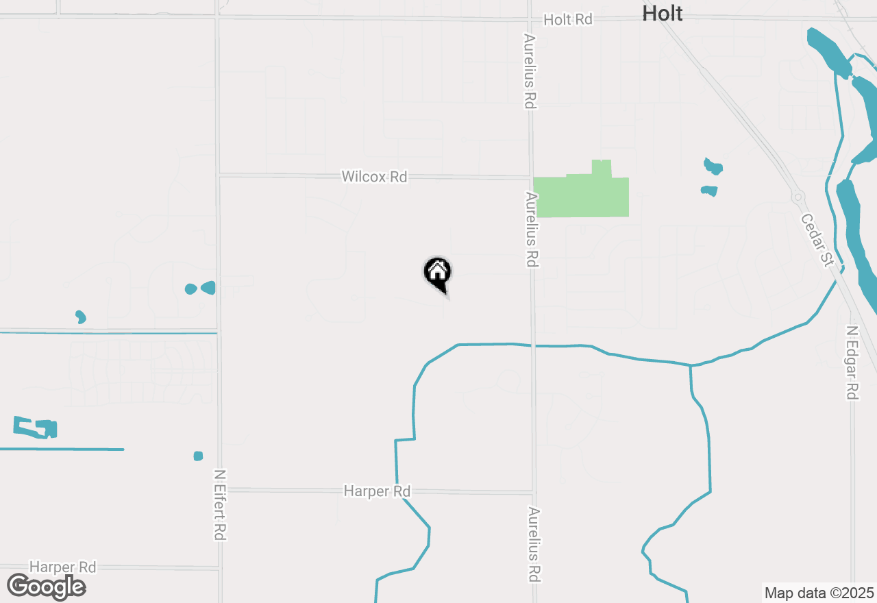 Map of 1535 Thimbleberry Drive, Holt, MI 48842