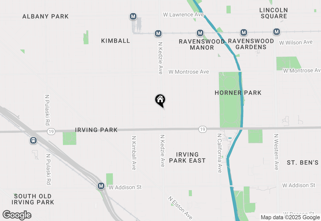 Map of 4116 N Kedzie Avenue, Chicago, IL 60618